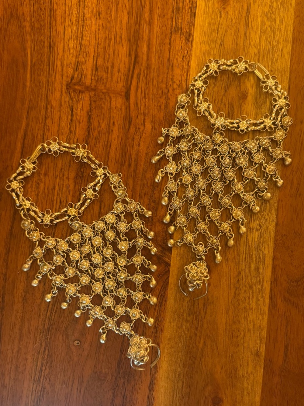 Chainmail VTG Belly Dancer Slave Bracelets - Picture 4 of 14